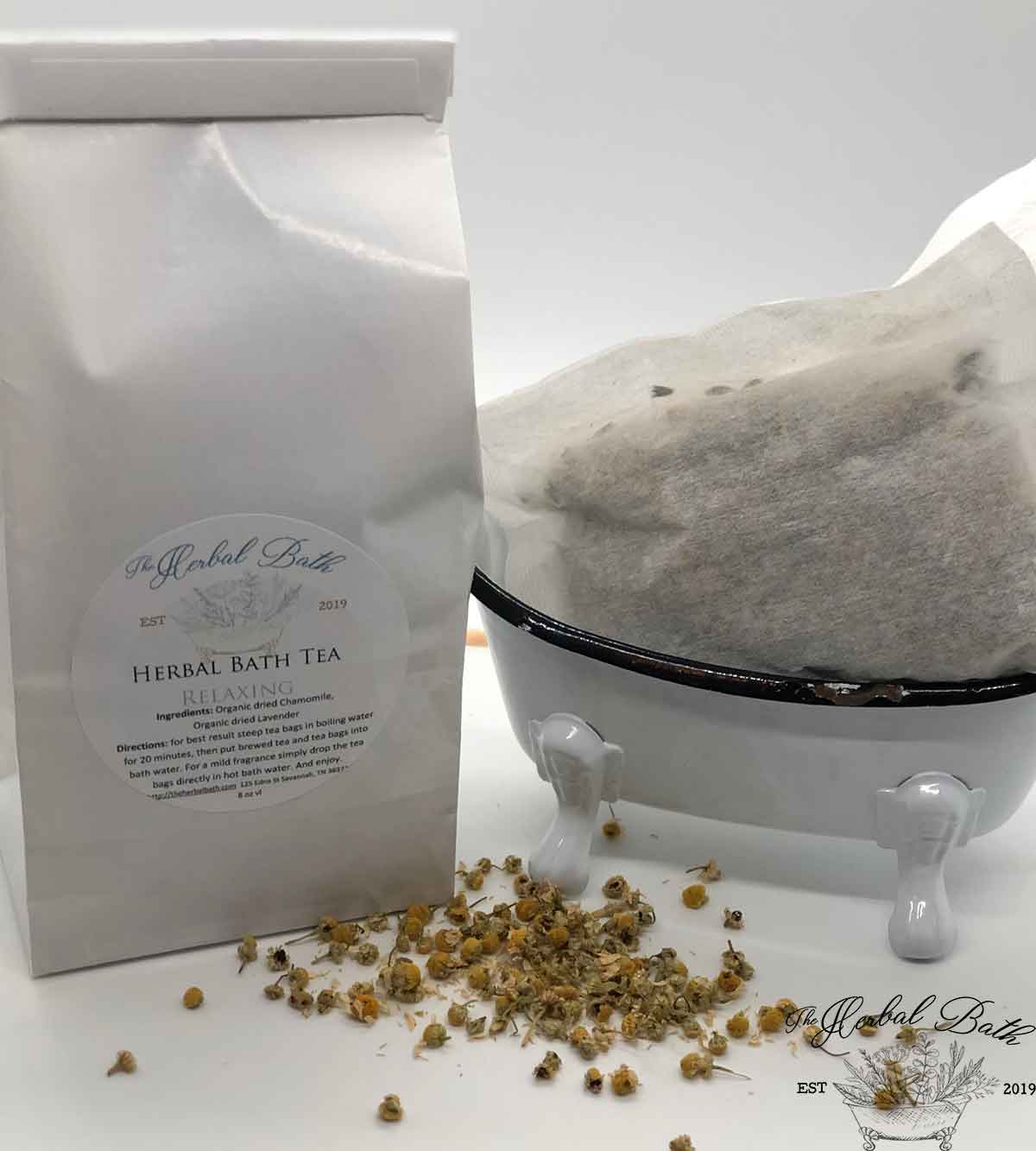 Bath Tea Soak for Relaxing