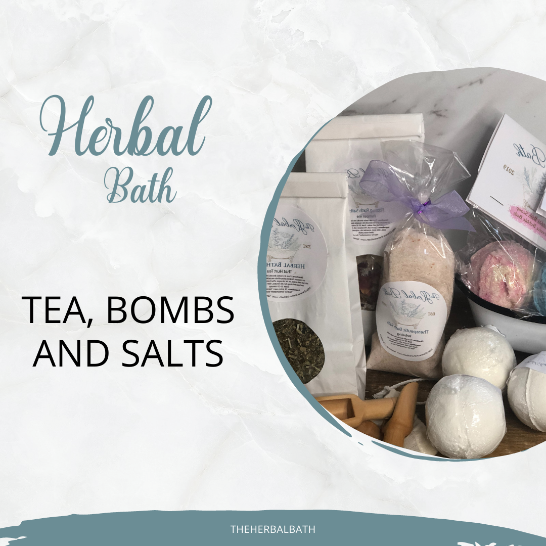 Bath teas, Bombs and Salts