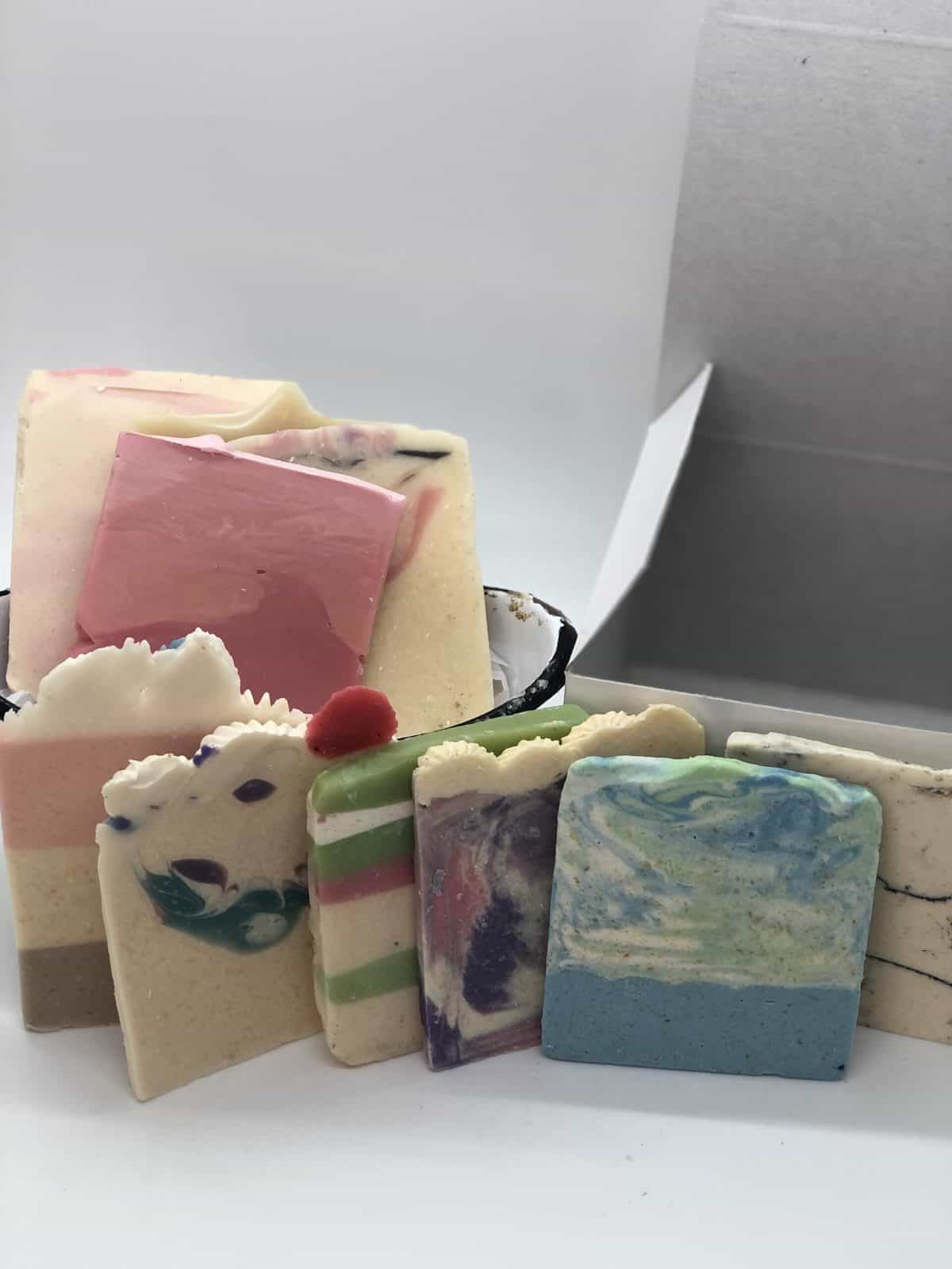 Soap sample boxes