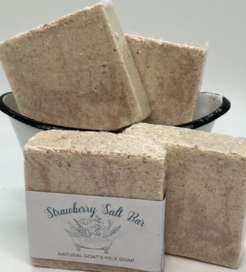 Strawberry Salt Bar Soap