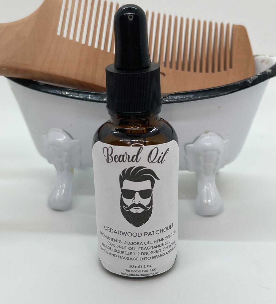 Cedarwood Patchouli Beard Oil