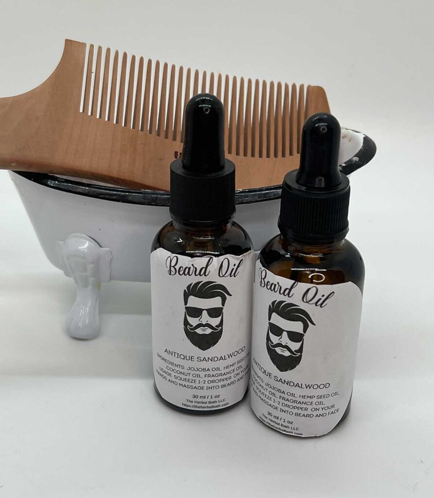 Sandalwood Vanilla Beard Oil