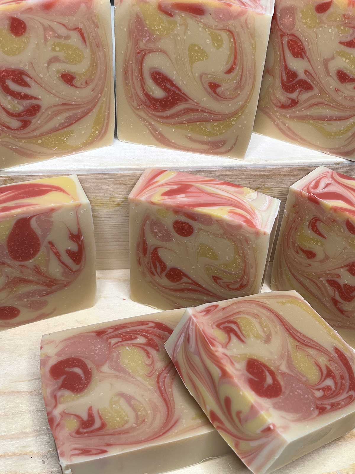 Raspberry Honeysuckle Soap