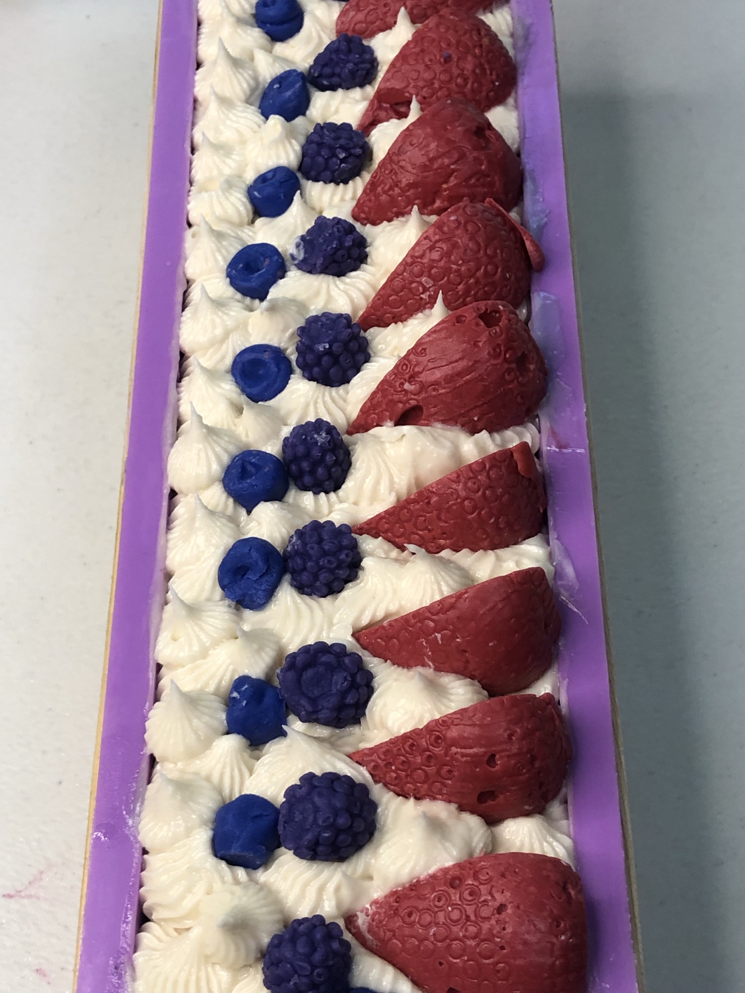 Berry Blast Soap Loaf